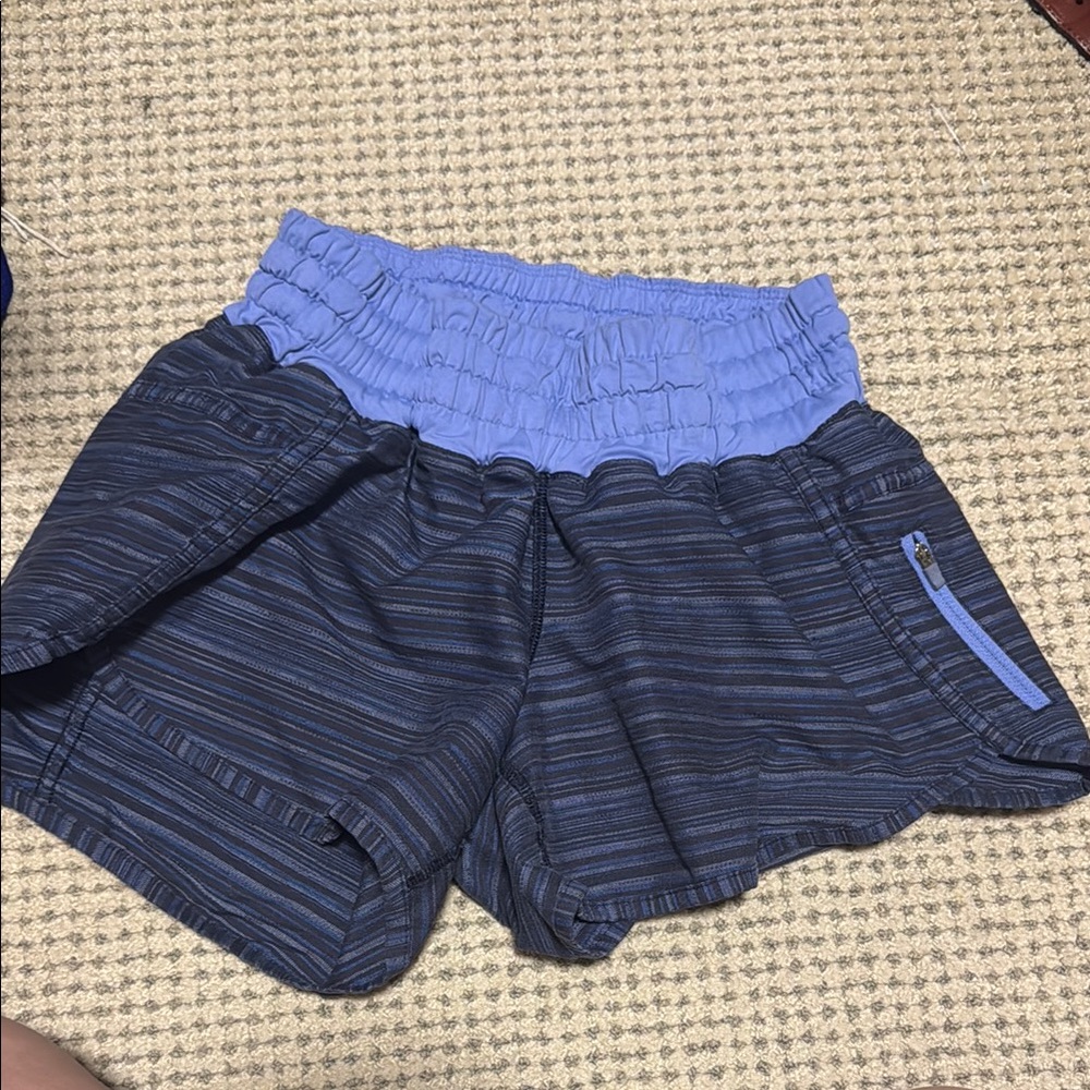 Stylish Blue Women's Shorts